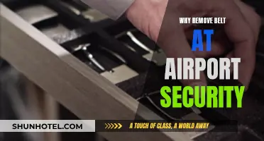 Airport Security: Why Remove Your Belt?