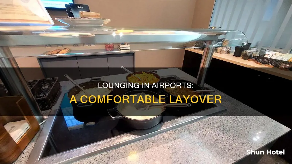 why someone can eat lounge in airport