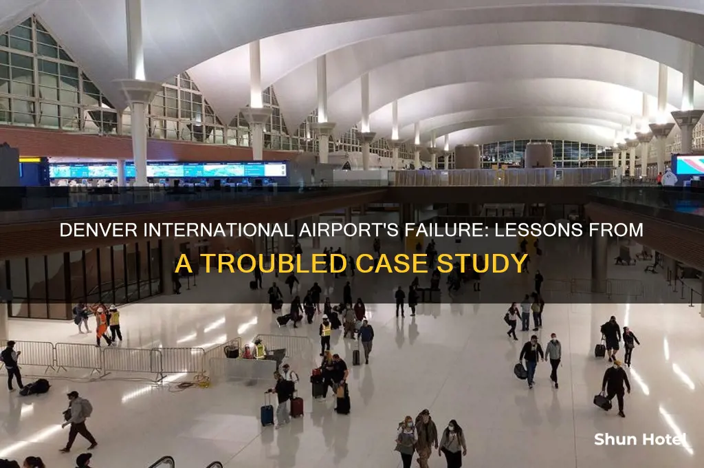 why the denver international airport failed case study