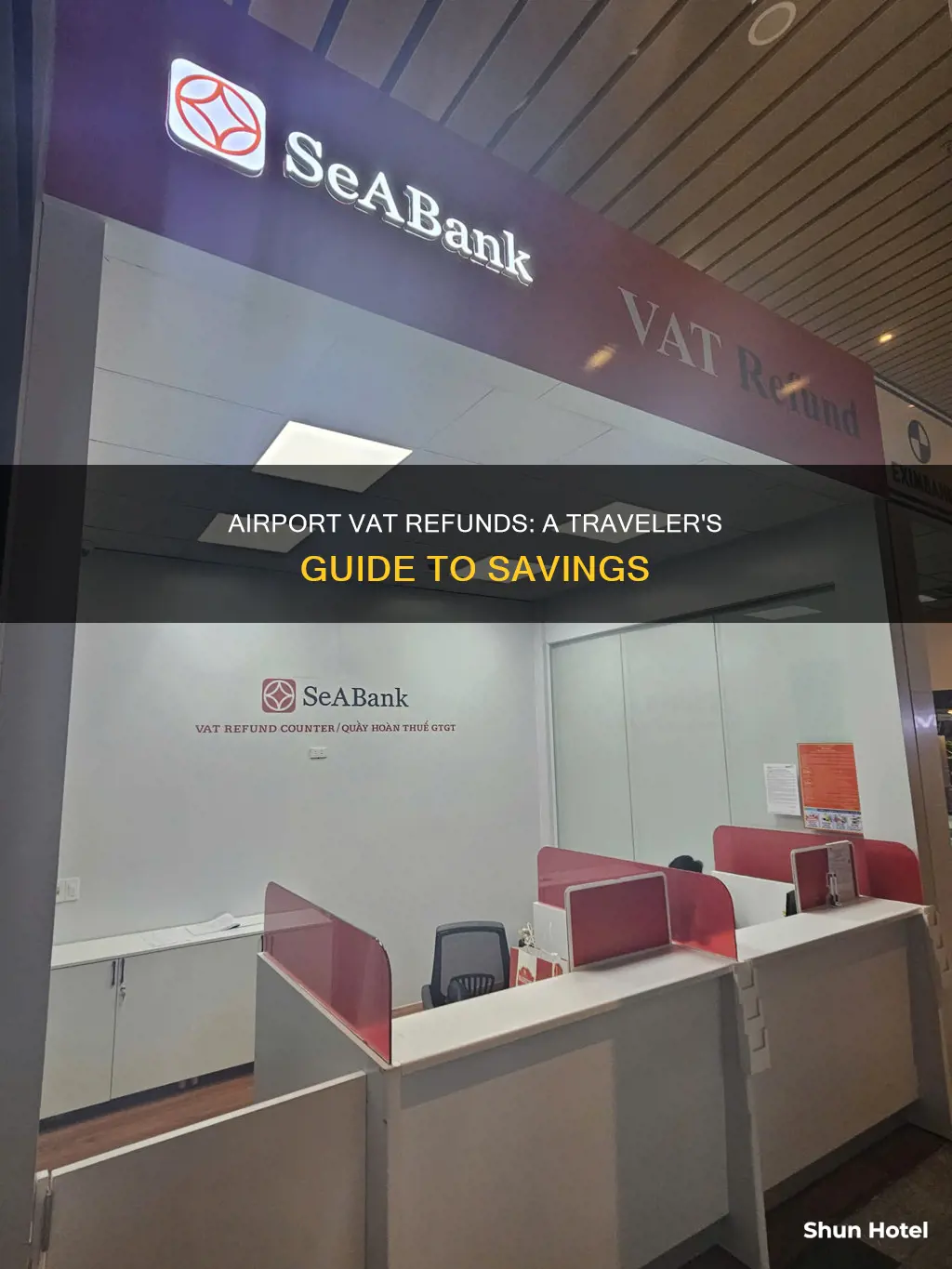 why vat can refund at airport