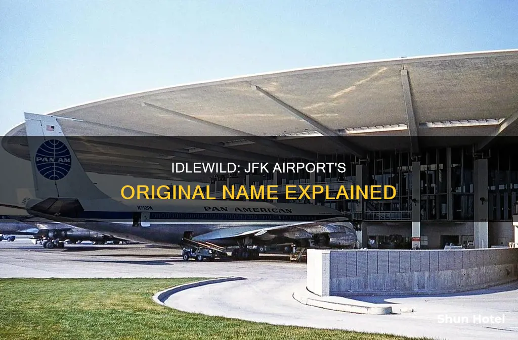 why was jfk airport called idlewild