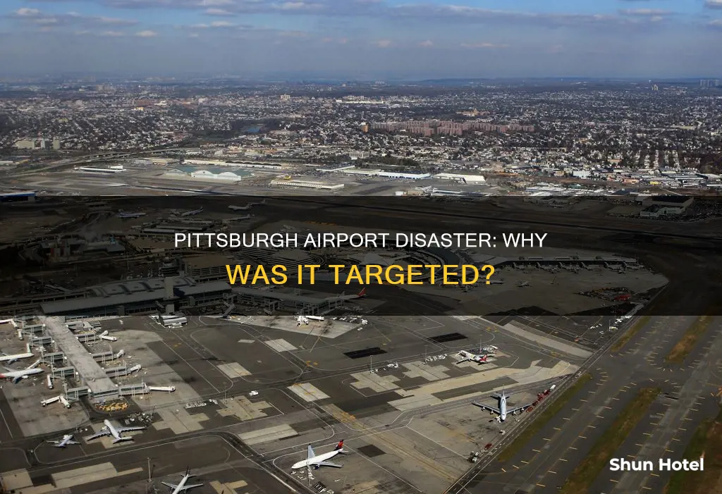 why was pittsburgh pennsylvania airport hit