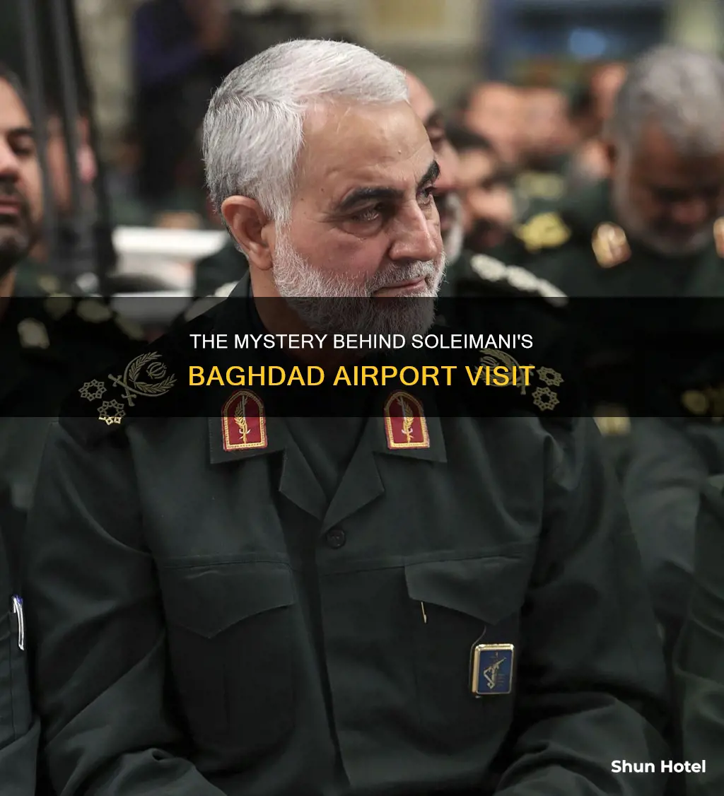 why was soleimani at baghdad airport