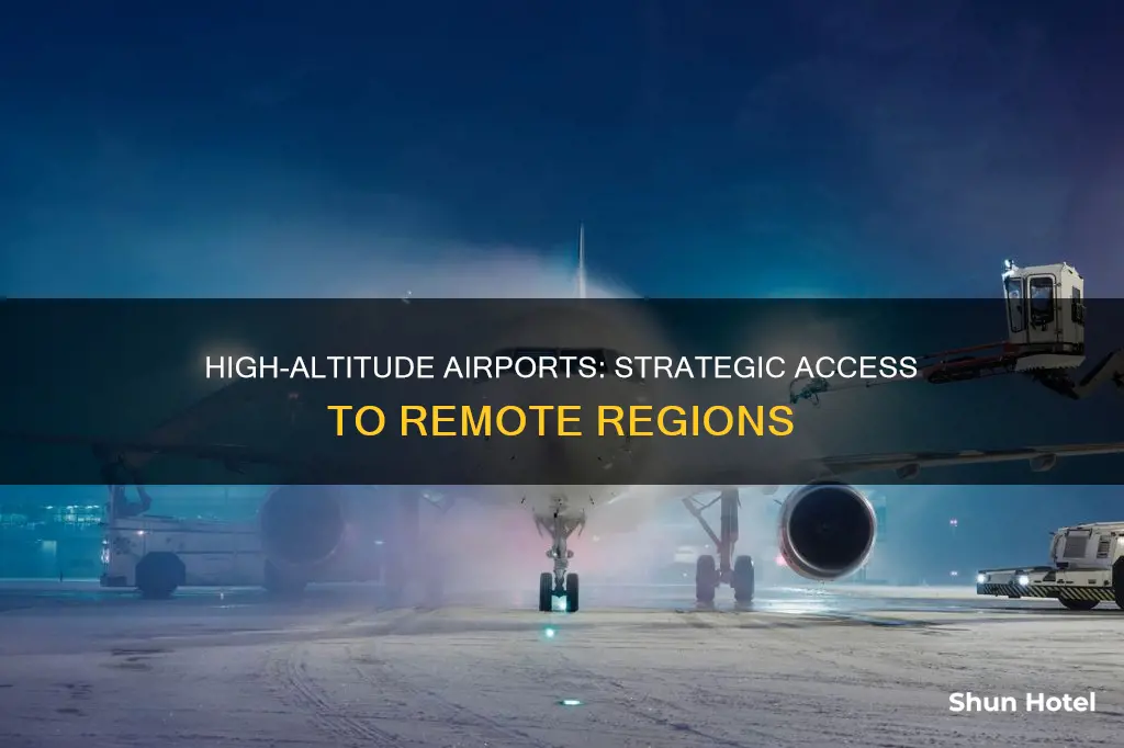 why we have high elevation airports