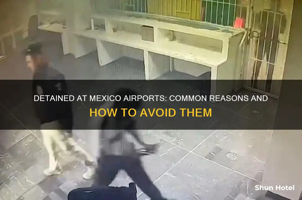 why would you get detained at the airport in mexico