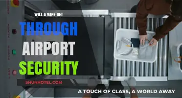 Can You Bring a Vape Through Airport Security? What to Know