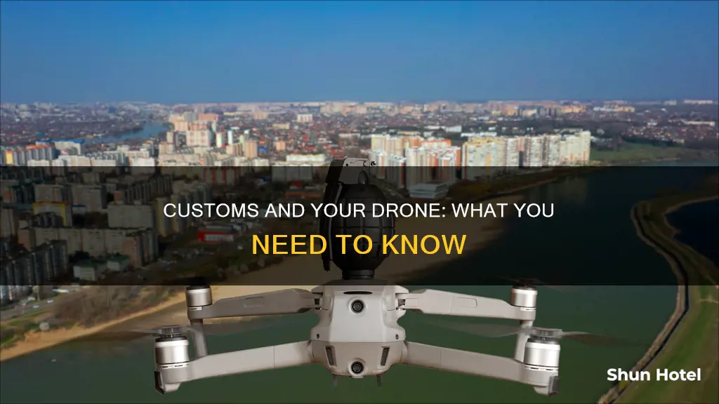 will airport customs take my drone