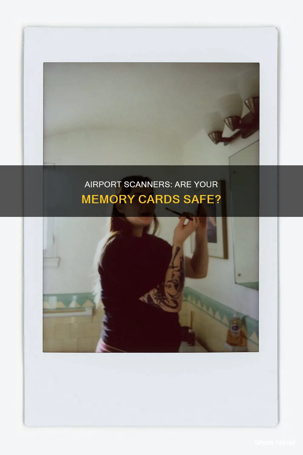 will airport scanners erase memory cards