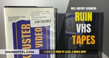 Airport Scanners: Are Your VHS Tapes Safe?