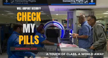 Airport Security: Can I Bring My Pills?