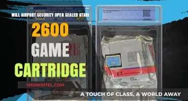 Airport Security and Sealed Atari 2600 Cartridges: What to Expect