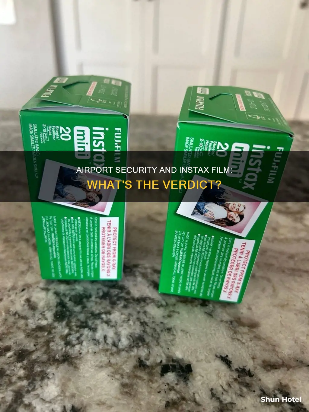 will airport security ruin instax film
