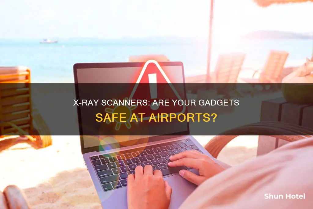 will airport x ray damage laptop
