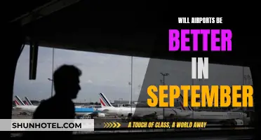 Airports in September: Less Chaos, More Travel