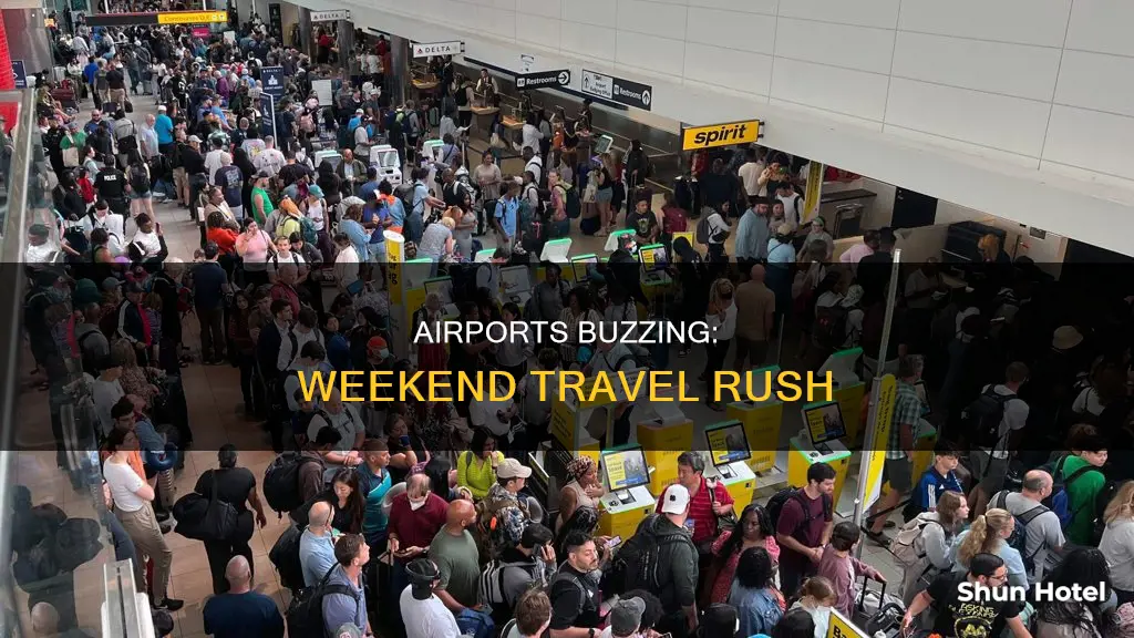 will airports be busy this weekend