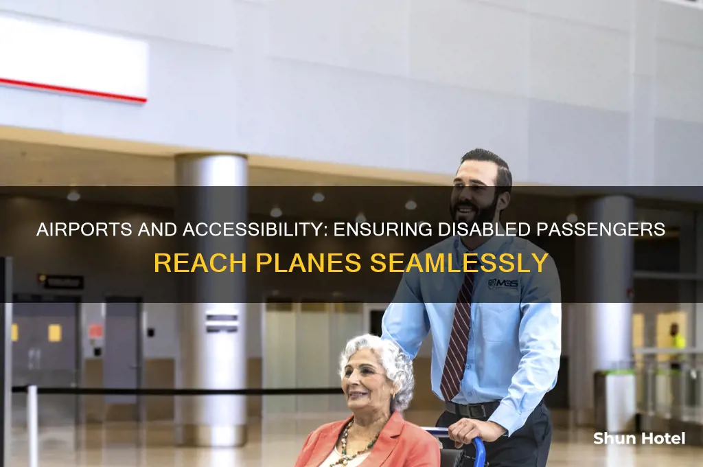 will airports help disabledpeople get to plane