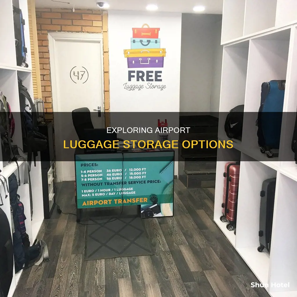 will airports hold luggage for you