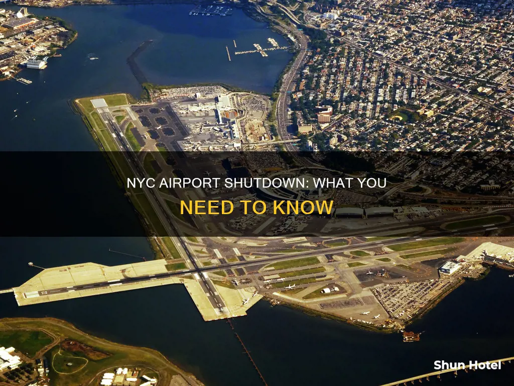 will airports shut down in nyc
