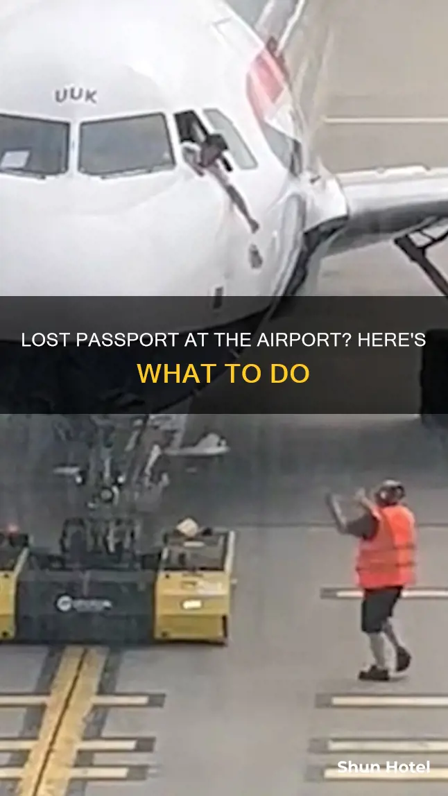 will an airport return lost passport