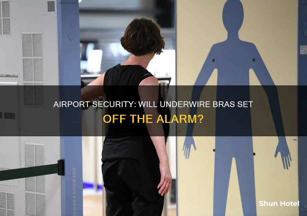 will an underwire set off airport