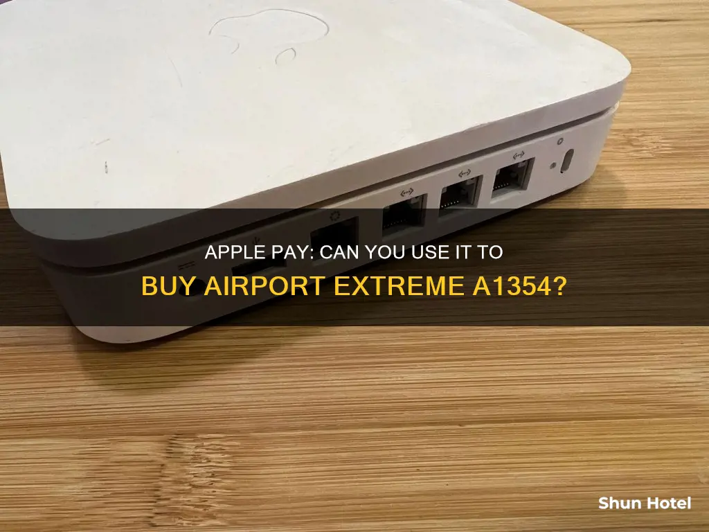 will apple pay airport extreme a1354