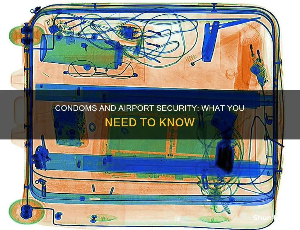 will condoms set off airport security
