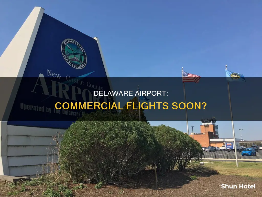 will delaware airport have commercial service