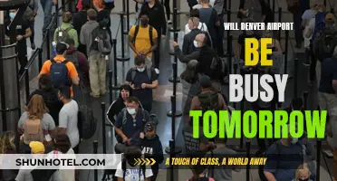 Denver Airport: Tomorrow's Travel Rush Predicted