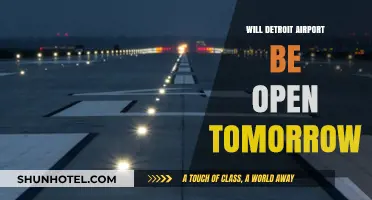 Detroit Airport Operations: Tomorrow's Status and Travel Updates Explained