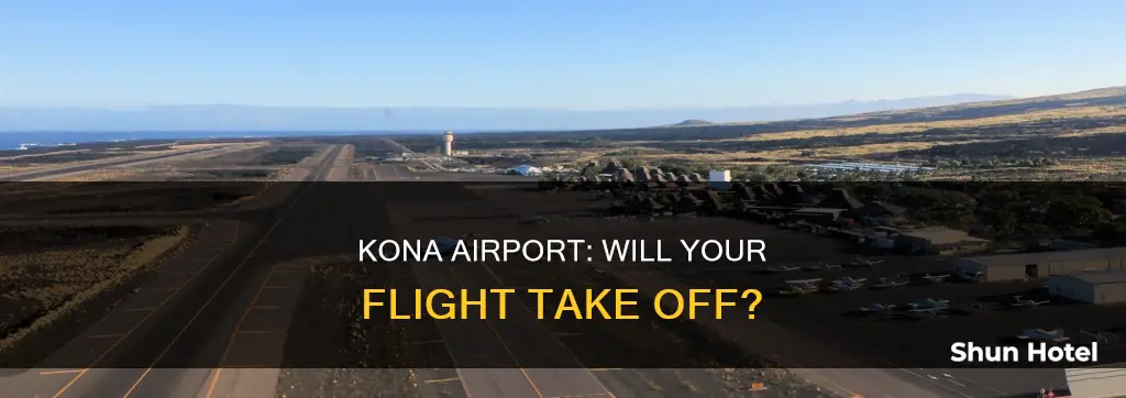will flights be cancelled kona airport