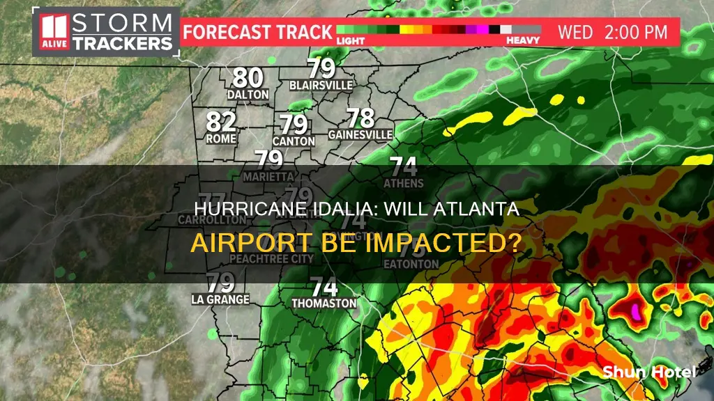 will hurricane idalia affect atlanta airport