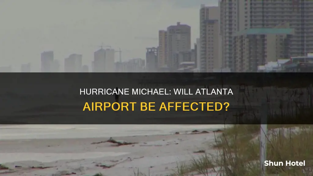 will hurricane michael hit atlanta airport