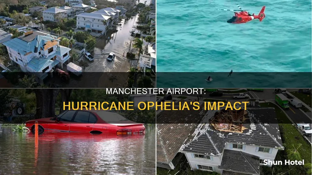 will hurricane ophelia affect manchester airport