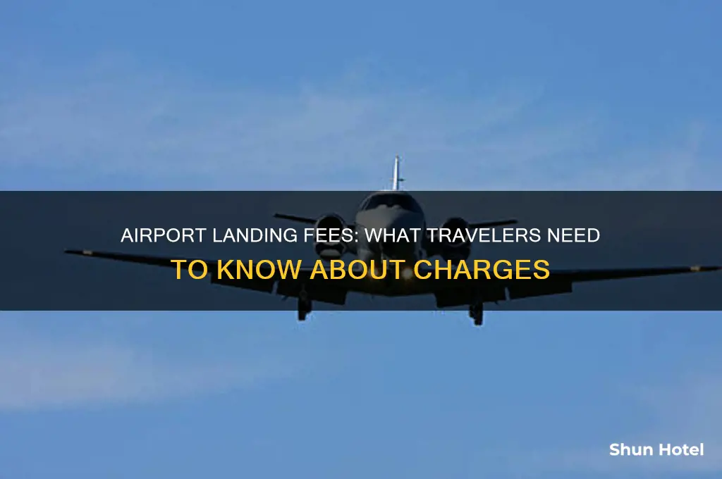 will i get charged to land at the airport