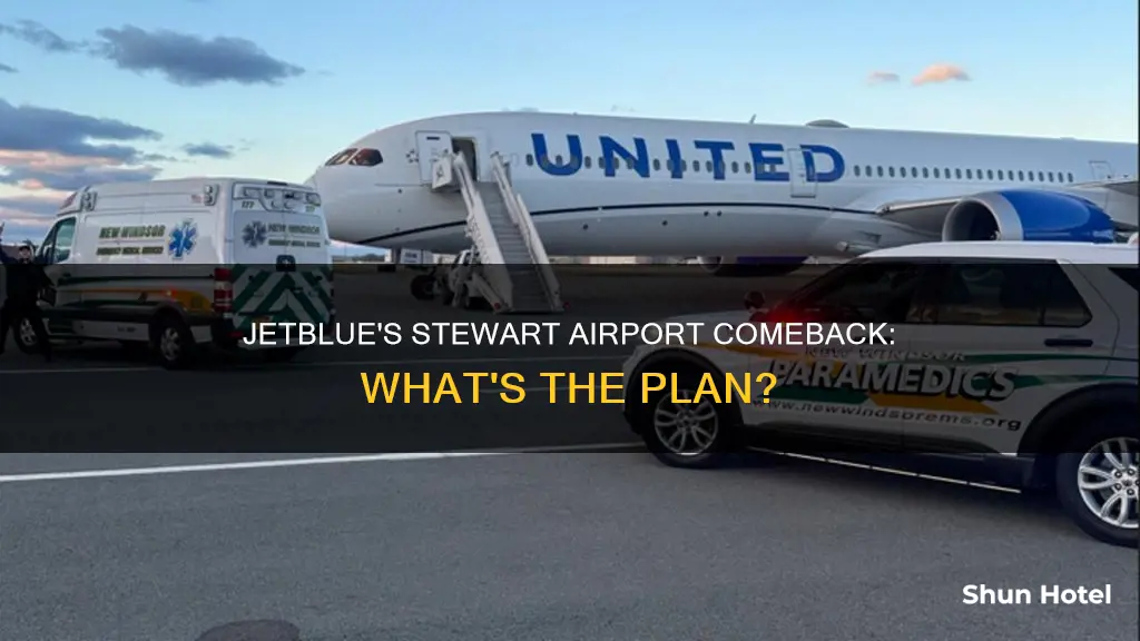 will jetblue return to stewart airport