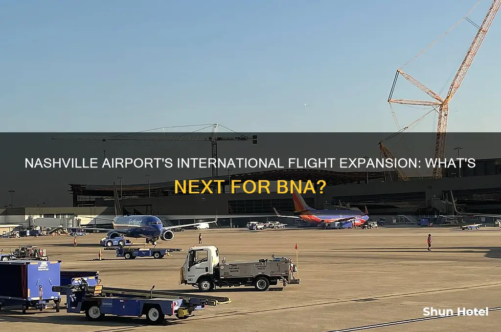 will nashville airport get more international flights