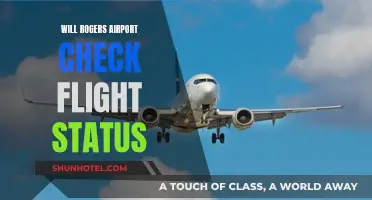 Check Your Flight Status at Will Rogers Airport
