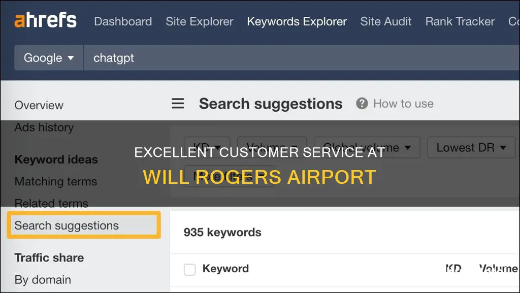 will rogers airport customer service number