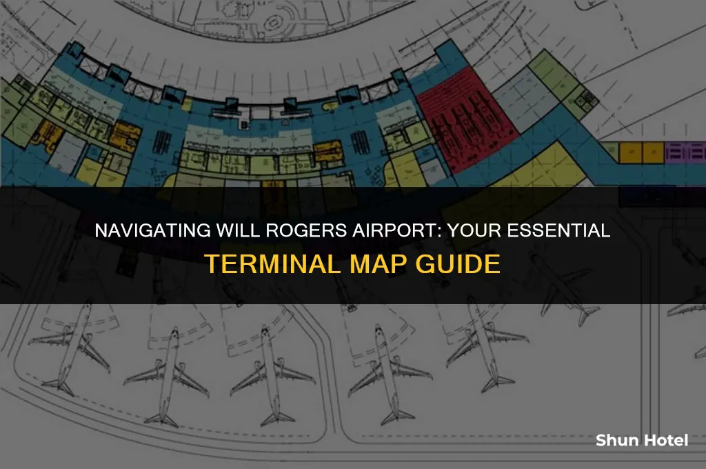 will rogers airport terminal map
