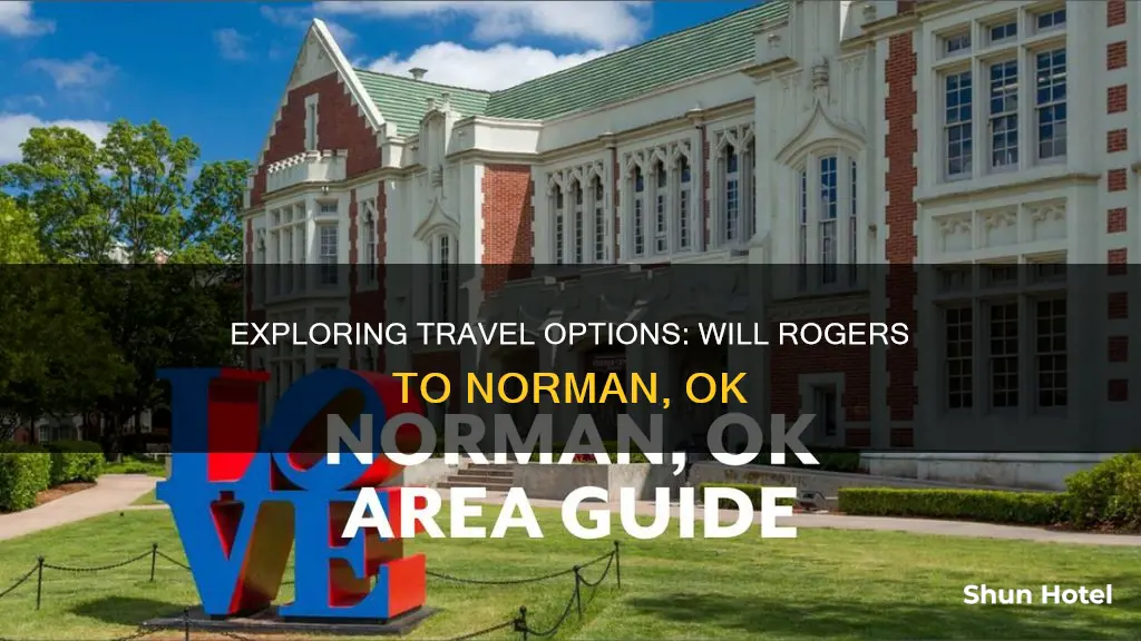 will rogers airport to norman ok