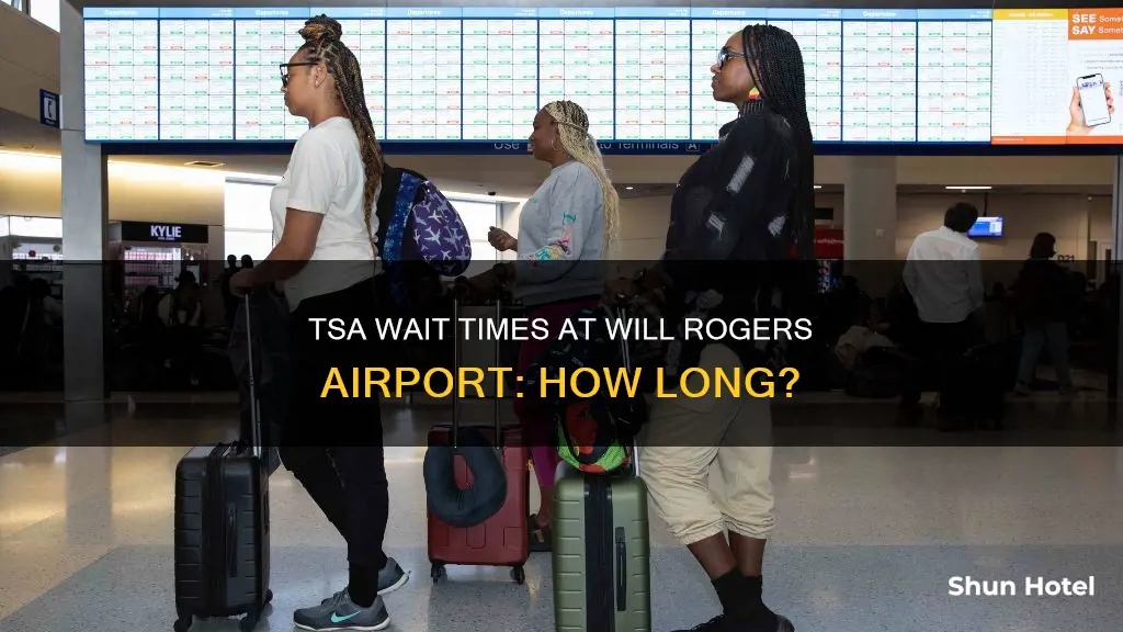 will rogers airport tsa wait times