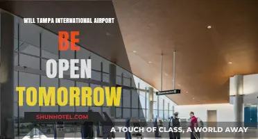 Tampa International Airport Status: Open Tomorrow? Latest Updates Here