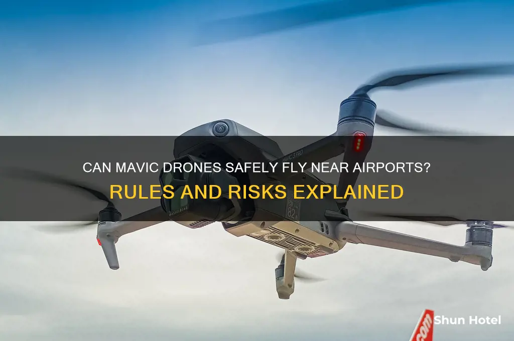 will the mavic fly near an airport