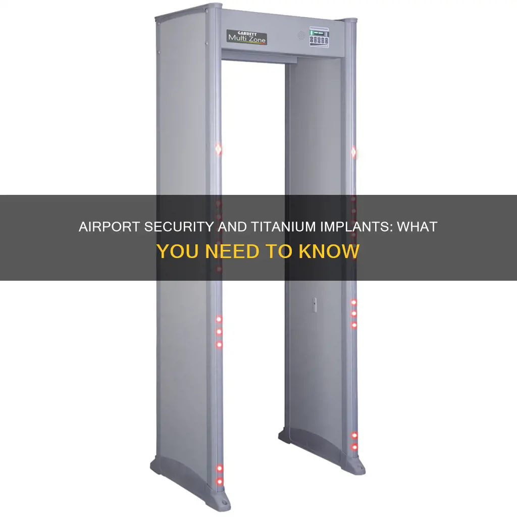 will titanium set off airport detectors