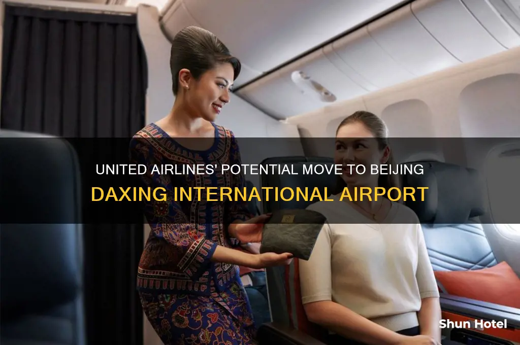 will united fly into beijing daxing international airport