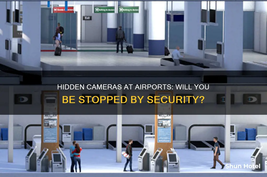 would you get stopped in airport for hidden cameras